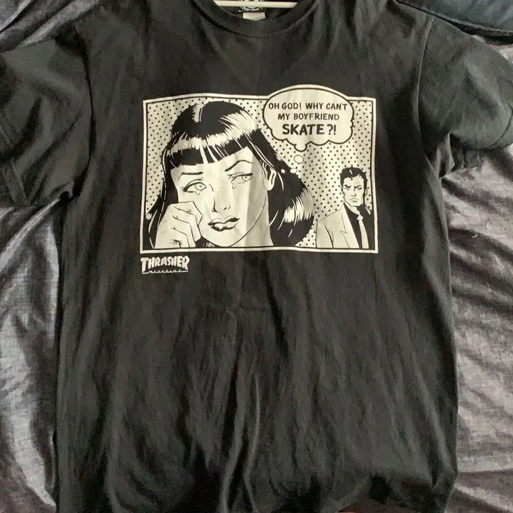 Vintage skater shirt Thrasher Boyfriend T-Shirt